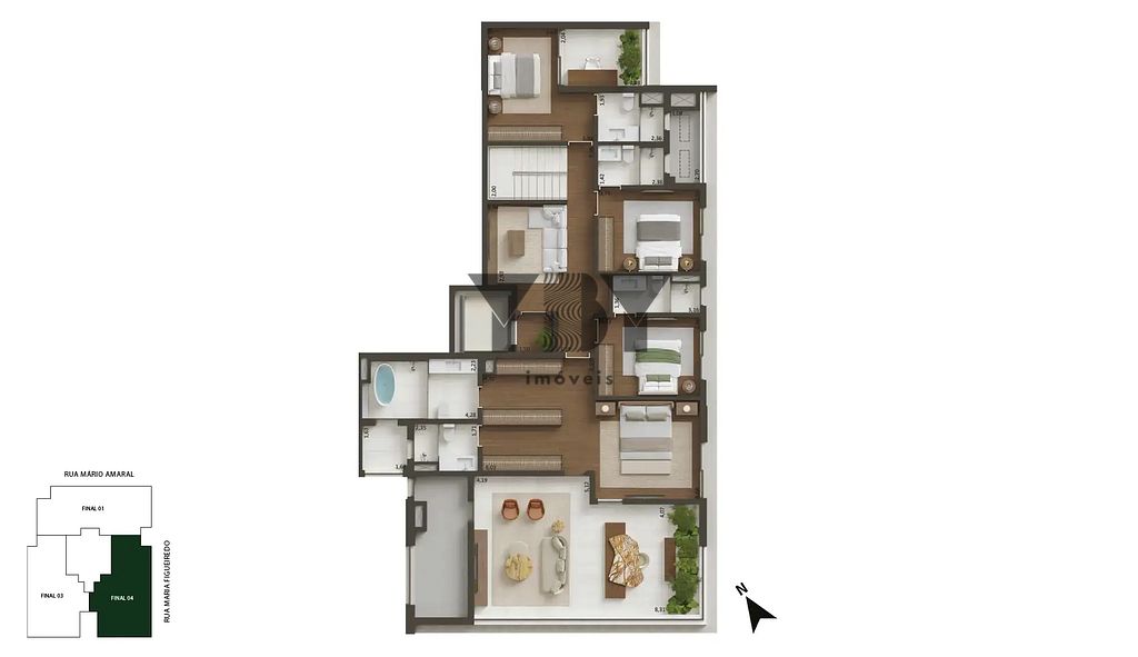 Cobertura, 4 quartos, 431 m² - Foto 43