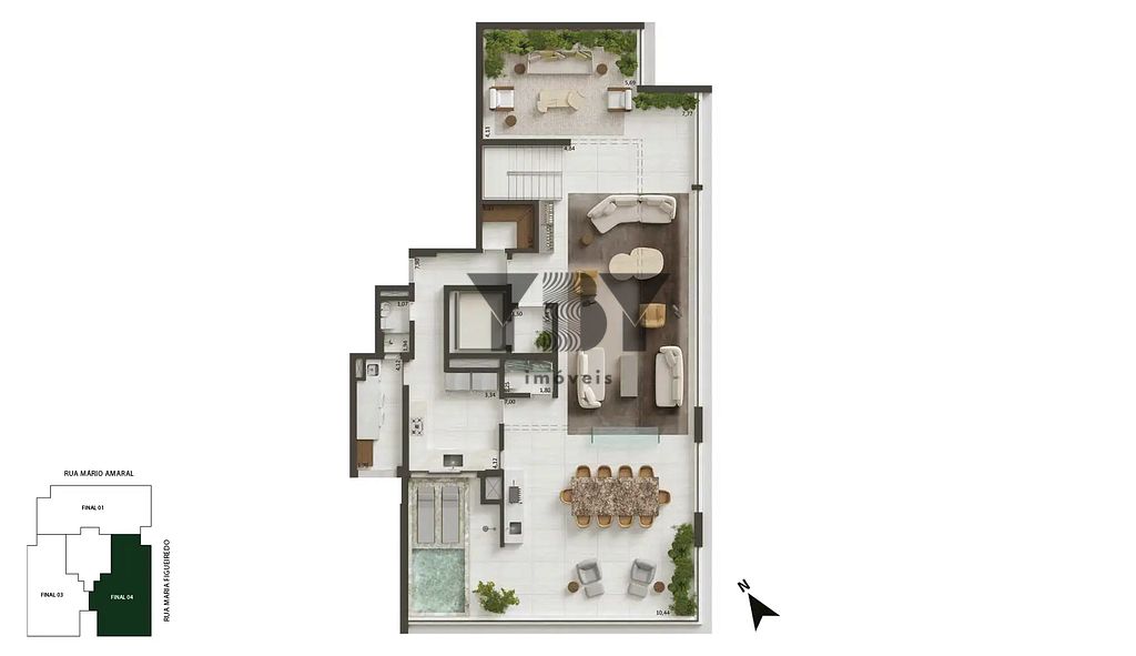 Cobertura, 4 quartos, 431 m² - Foto 44