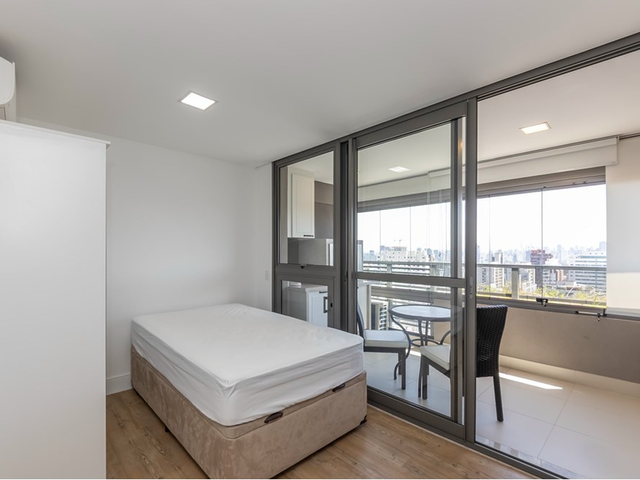 Foto do Apartamento - Apartamento à venda 1 Quarto 1 Suite 28M² Itaim Bibi São Paulo - SP | Correteria Imóveis