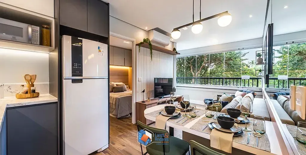 Apartamento, 1 quarto, 34 m² - Foto 2