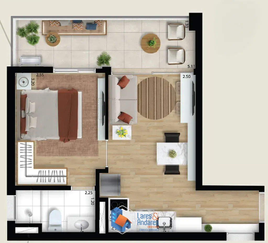 Apartamento, 2 quartos, 63 m² - Foto 21