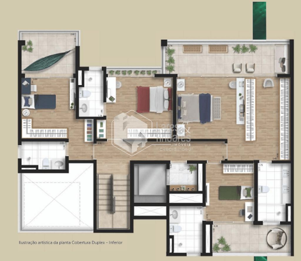 Apartamento, 3 quartos, 162 m² - Foto 36