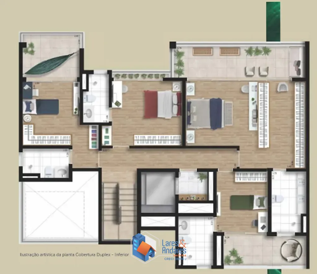 Apartamento, 3 quartos, 162 m² - Foto 36