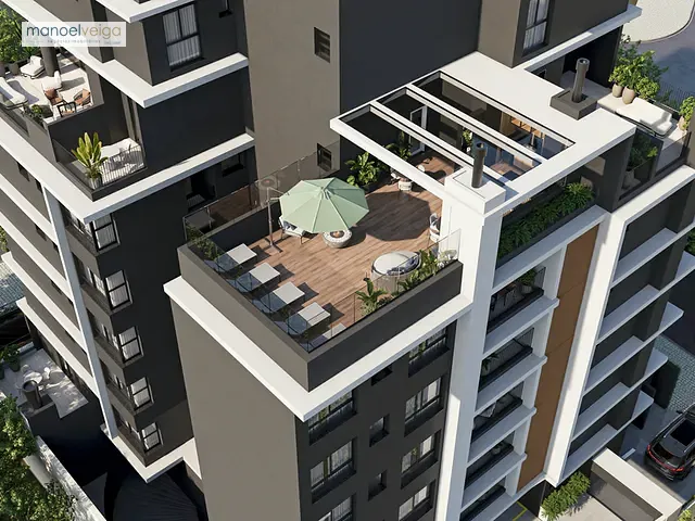 Apartamento 3 quartos e 4 banheiros, à venda, no bairro Juvevê em Curitiba