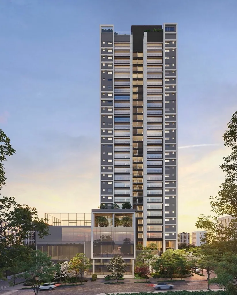Apartamento à venda 2 Quartos 2 Suites 1 Vaga 87.12M² Campo Belo São Paulo - SP | Quintessence