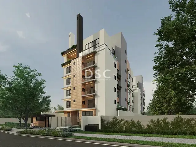 Apartamento 2 quartos e 3 banheiros, à venda, no bairro Água Verde em Curitiba