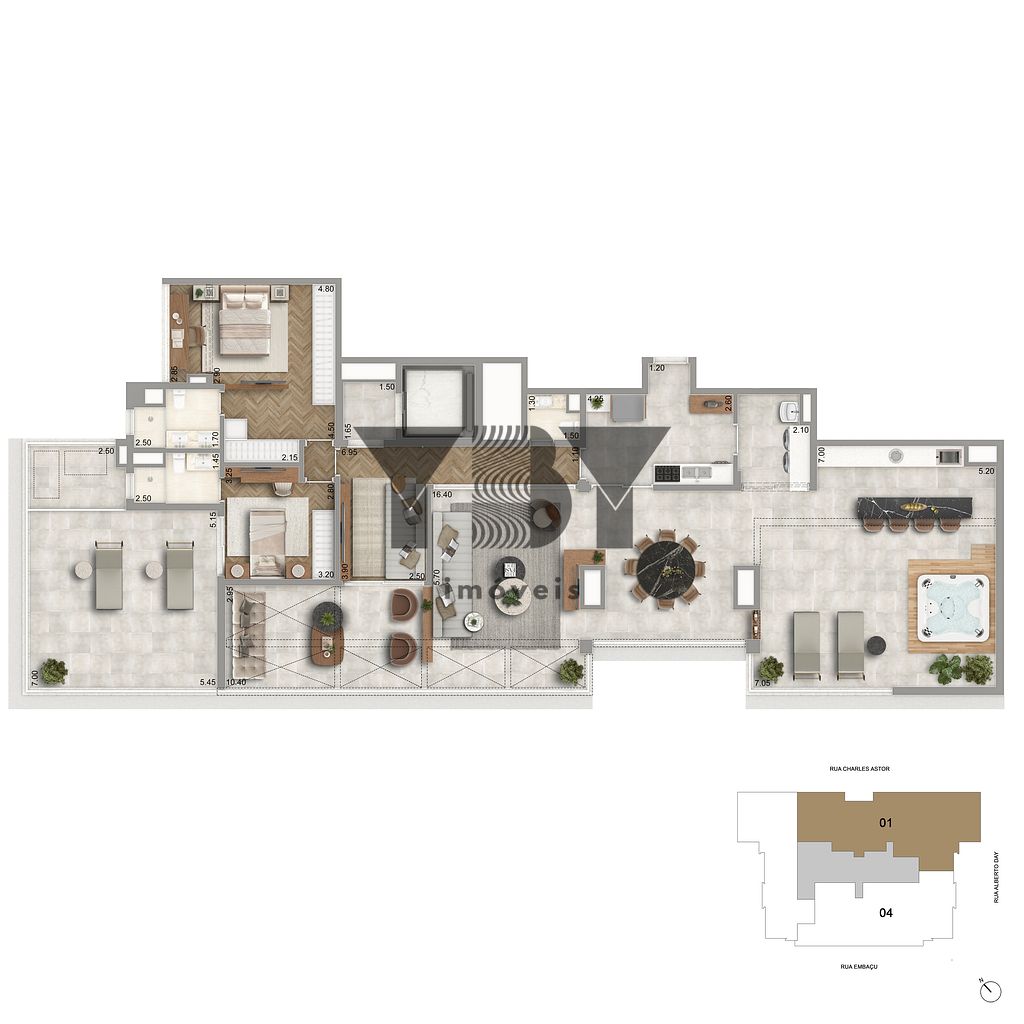 Apartamento, 3 quartos, 140 m² - Foto 25