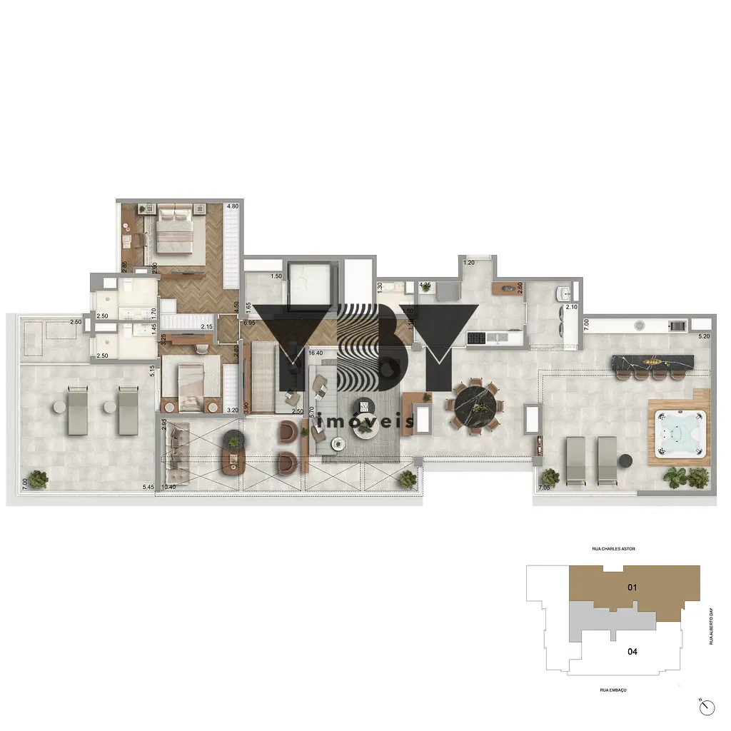 Apartamento, 3 quartos, 136 m² - Foto 25