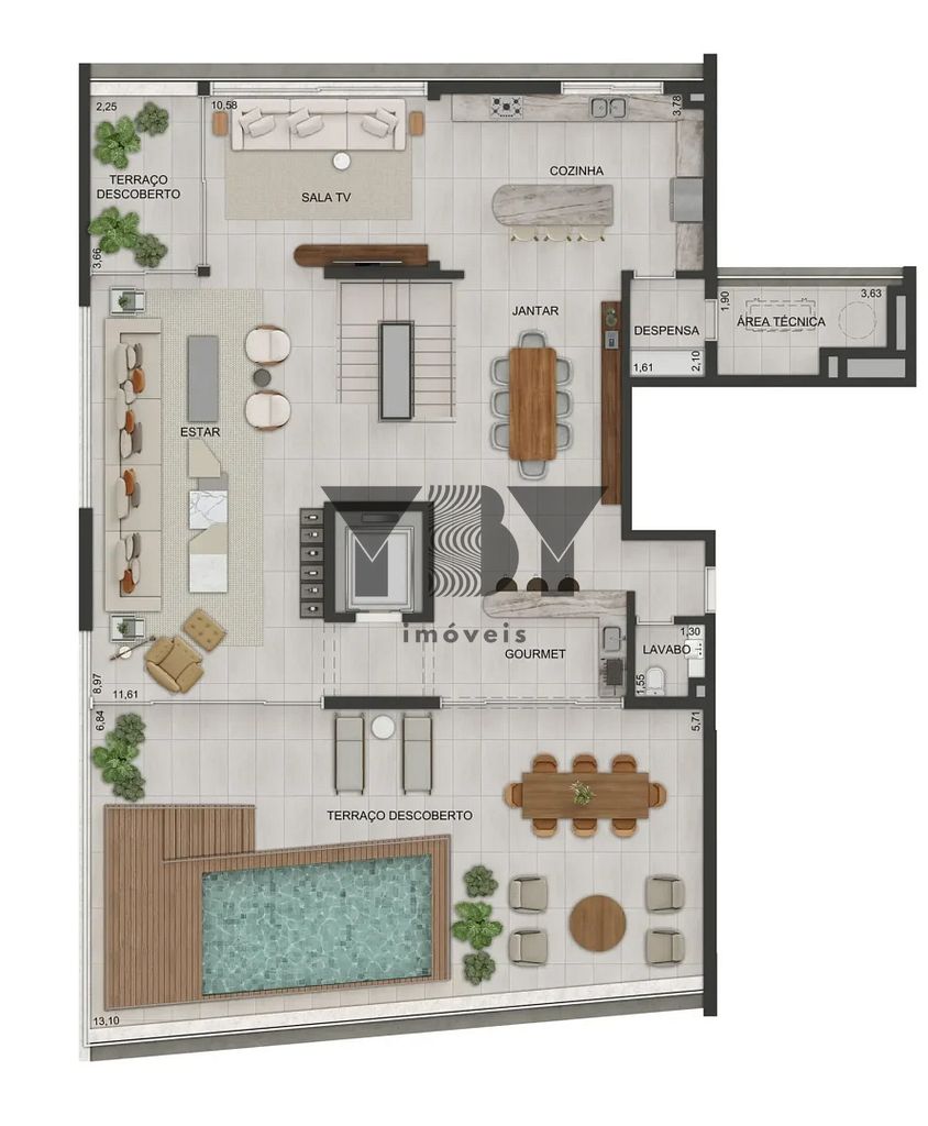 Cobertura, 4 quartos, 536 m² - Foto 51