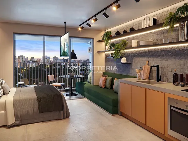 Studio 1 quarto e 1 banheiro, à venda, no bairro Alto da Boa Vista em São Paulo