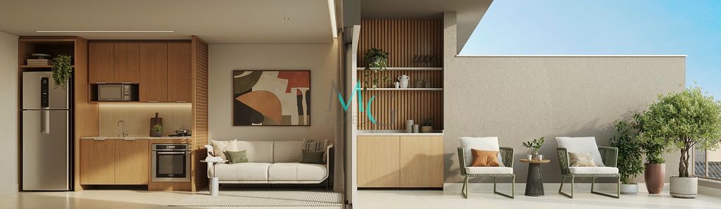 Cobertura, 1 quarto, 44 m² - Foto 7