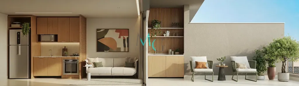 Cobertura, 1 quarto, 44 m² - Foto 7
