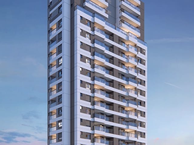 Foto do Apartamento - Apartamento à venda 2 Quartos 1 Suite 1 Vaga 66.34M² Brooklin Paulista São Paulo - SP | Correteria Imóveis