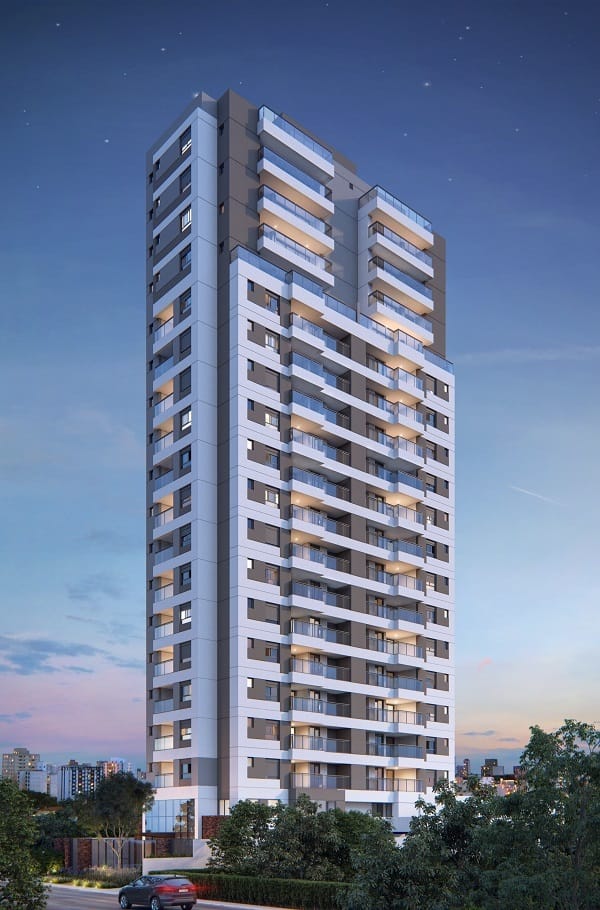 Apartamento à venda 2 Quartos 1 Suite 1 Vaga 66.34M² Brooklin Paulista São Paulo - SP