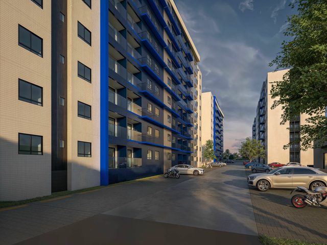 Apartamento 2 quartos e 2 banheiros, à venda, no bairro Bancários em João Pessoa