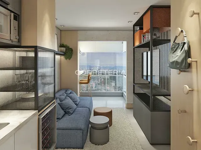 Studio 1 quarto e 1 banheiro, à venda, no bairro São Judas em São Paulo