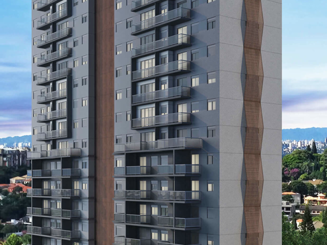 Foto do Apartamento - Apartamento à venda 2 Quartos 1 Suite 1 Vaga 52.78M² São Judas São Paulo - SP | Duo E-Residence | Lares e Andares Imóveis