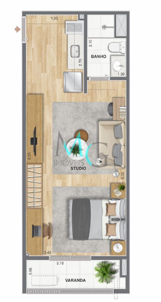 Apartamento, 3 quartos, 65 m² - Foto 19