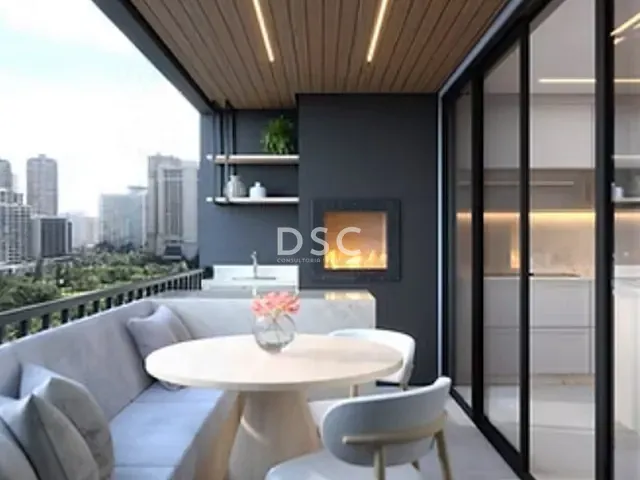 Apartamento 3 quartos e 4 banheiros, à venda, no bairro Água Verde em Curitiba