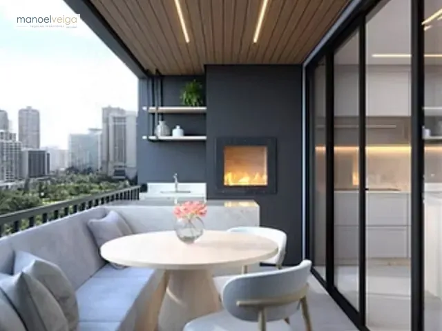 Apartamento 2 quartos e 3 banheiros, à venda, no bairro Água Verde em Curitiba