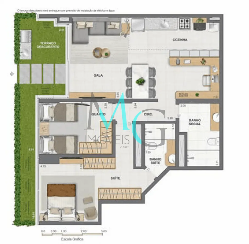 Apartamento, 3 quartos, 108 m² - Foto 42