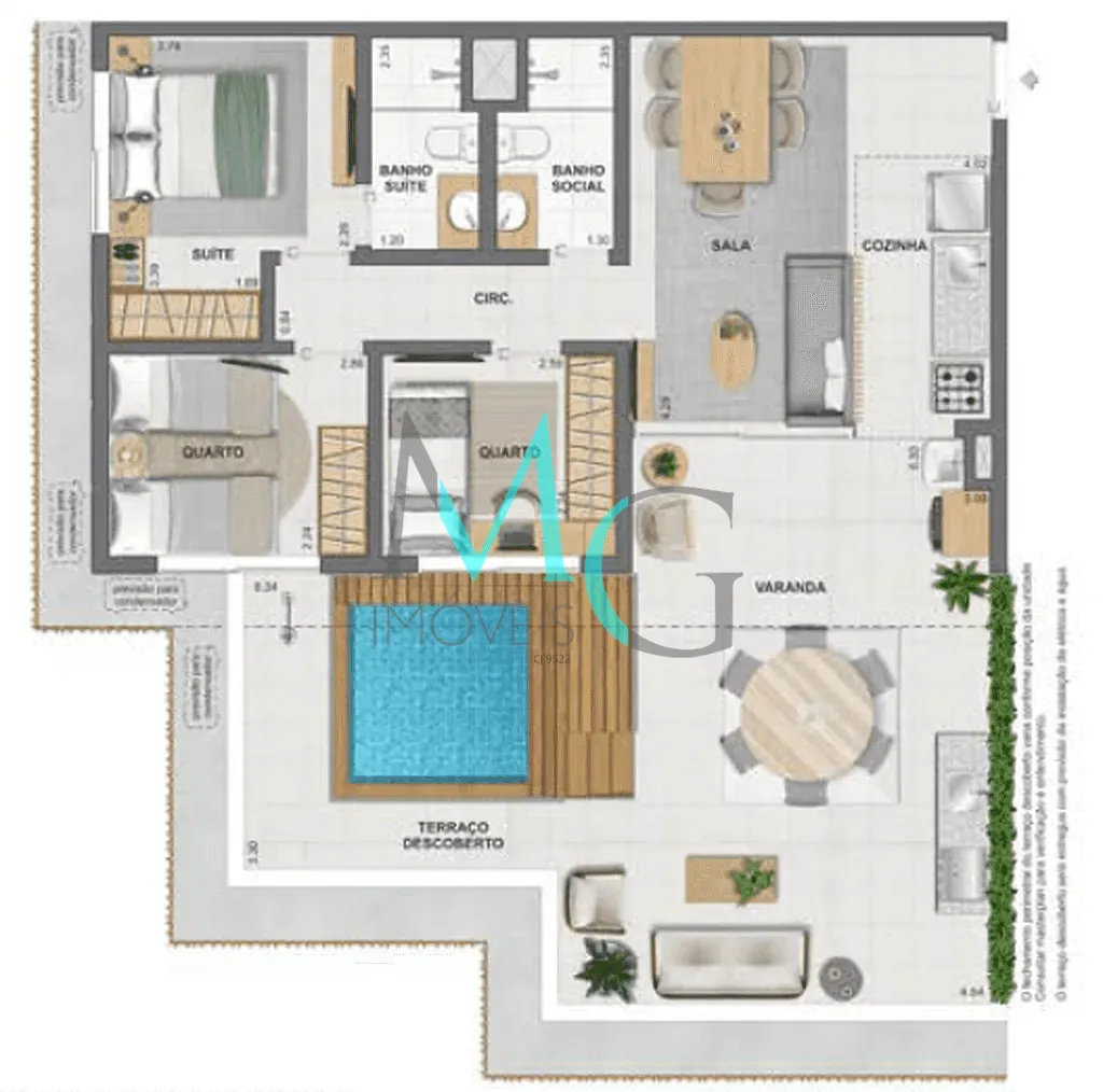 Apartamento, 3 quartos, 108 m² - Foto 47