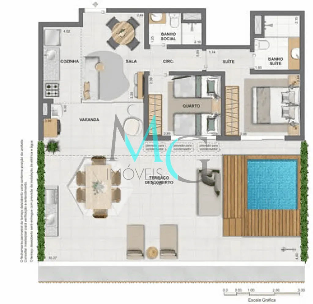 Apartamento, 3 quartos, 108 m² - Foto 51