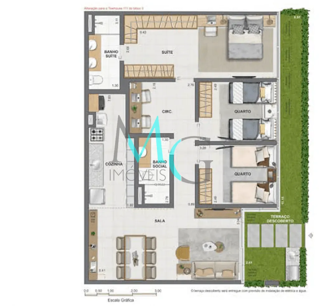 Apartamento, 3 quartos, 108 m² - Foto 53
