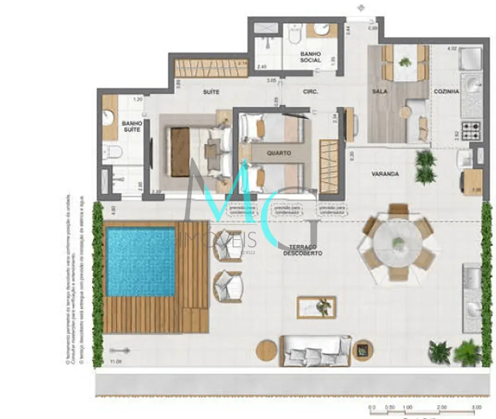 Apartamento, 3 quartos, 108 m² - Foto 54