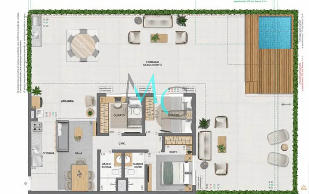 Apartamento, 3 quartos, 108 m² - Foto 59