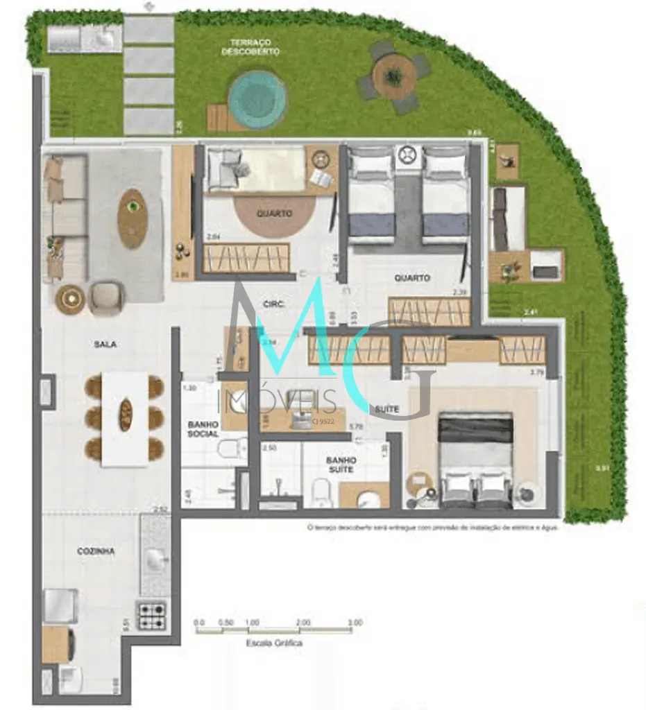 Cobertura, 2 quartos, 100 m² - Foto 50