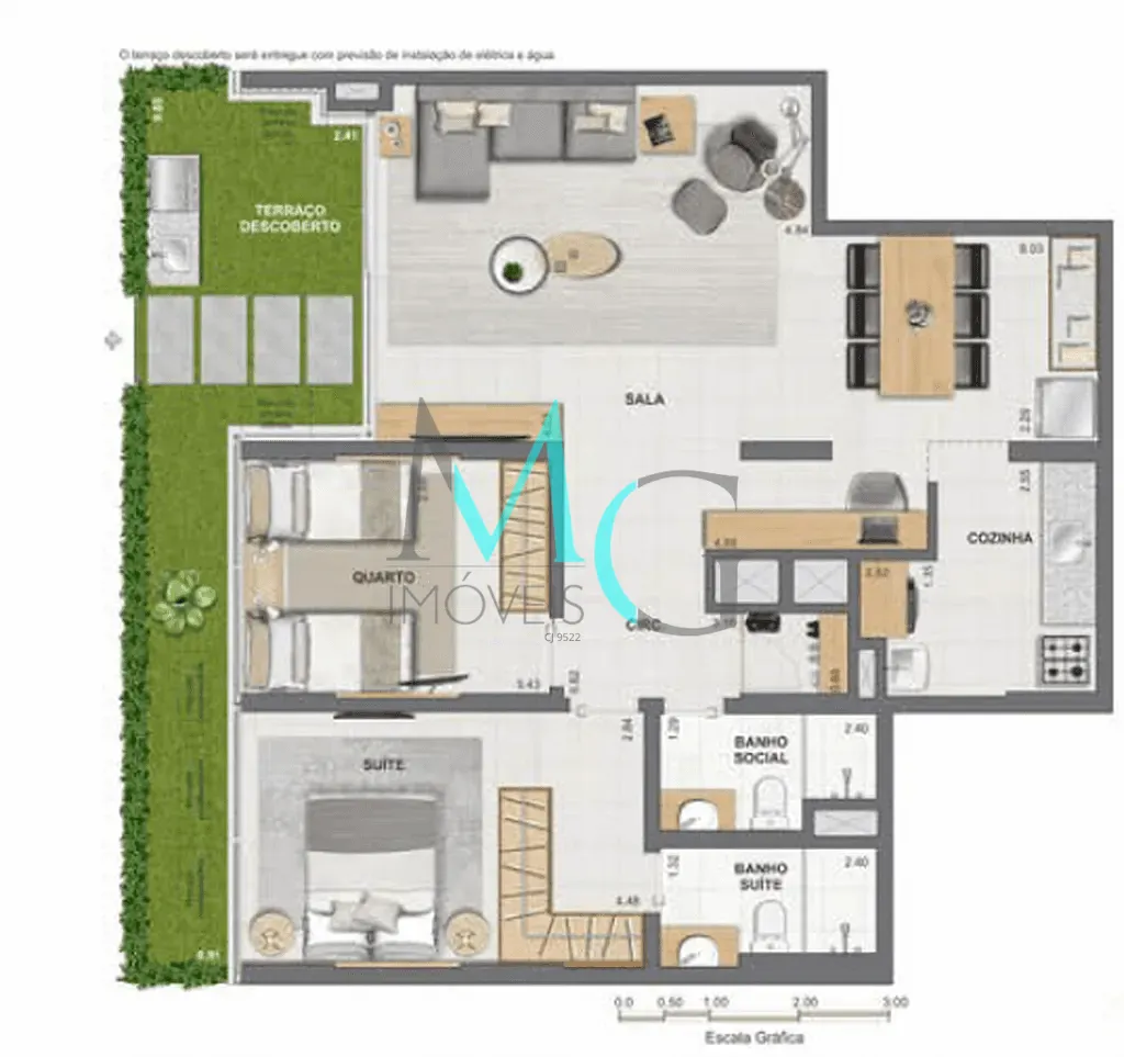 Apartamento, 3 quartos, 99 m² - Foto 45