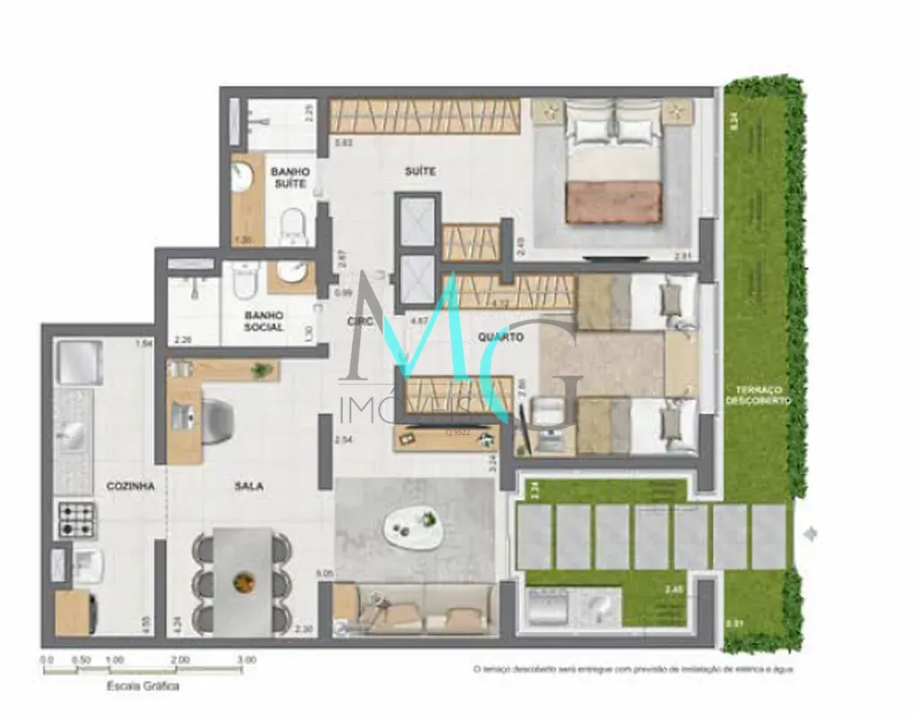 Apartamento, 2 quartos, 53 m² - Foto 38