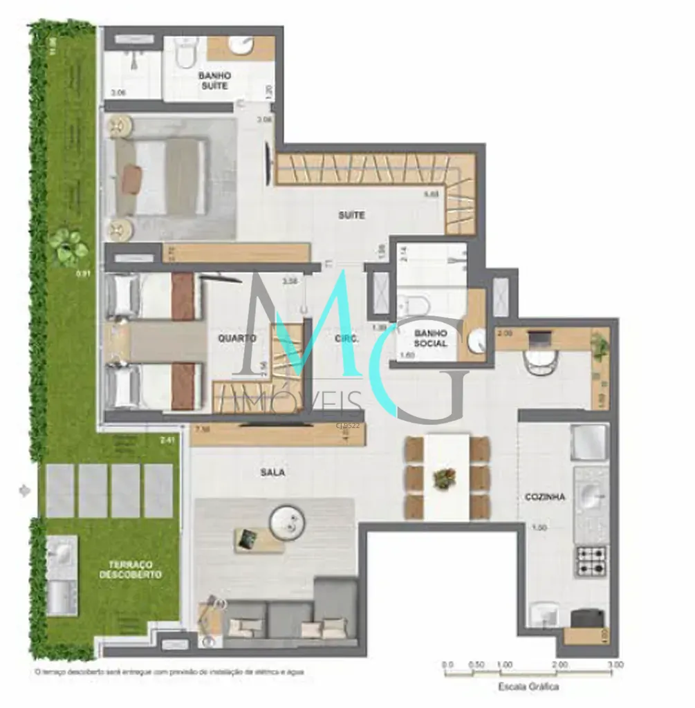 Apartamento, 2 quartos, 53 m² - Foto 39