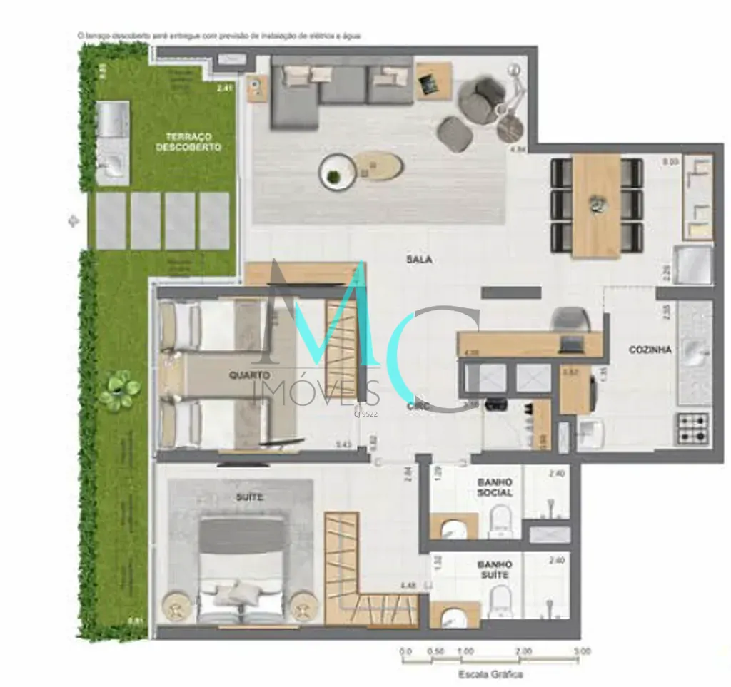 Apartamento, 2 quartos, 53 m² - Foto 45