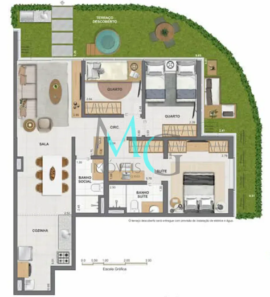 Apartamento, 2 quartos, 53 m² - Foto 50