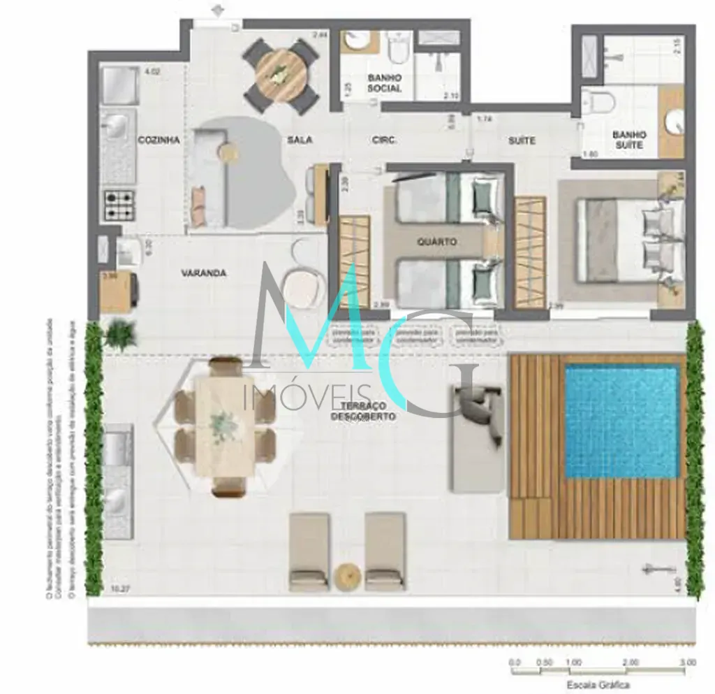 Apartamento, 2 quartos, 53 m² - Foto 51