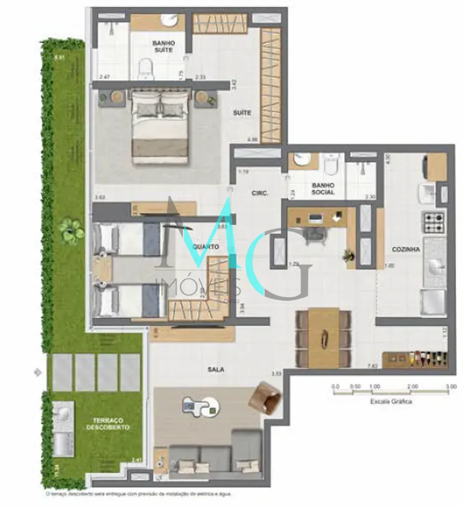 Apartamento, 2 quartos, 53 m² - Foto 52