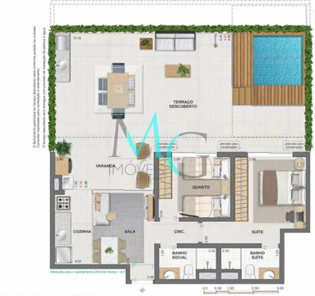 Apartamento, 2 quartos, 53 m² - Foto 58