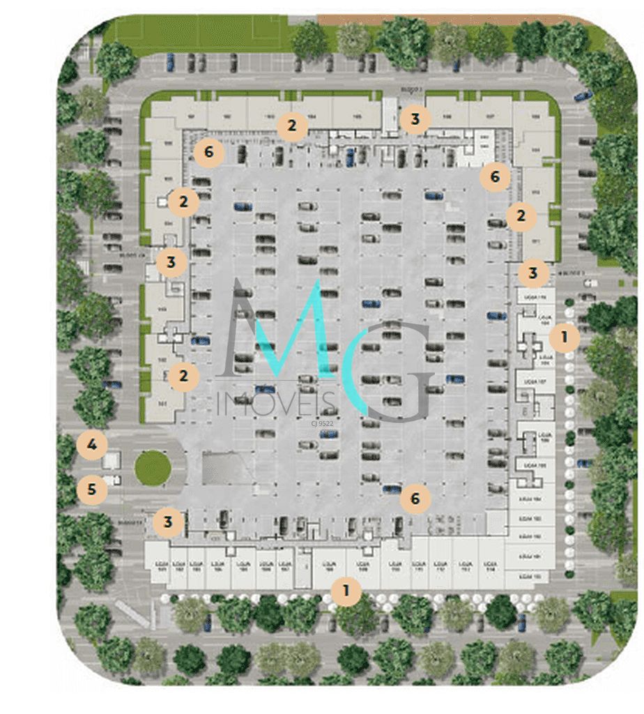 Loja-Salão, 39 m² - Foto 3