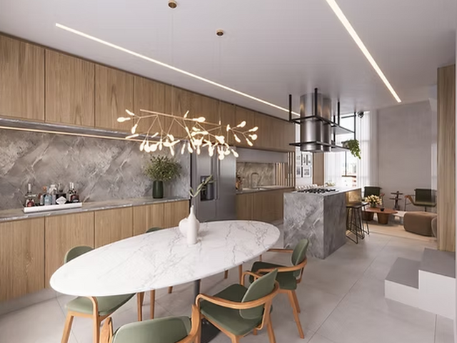 Foto do Casa - Casa em Condomínio à venda 3 Quartos 1 Suite 2 Vagas 191.64M² Perdizes São Paulo - SP | Cube Apinajés | Lares e Andares Imóveis