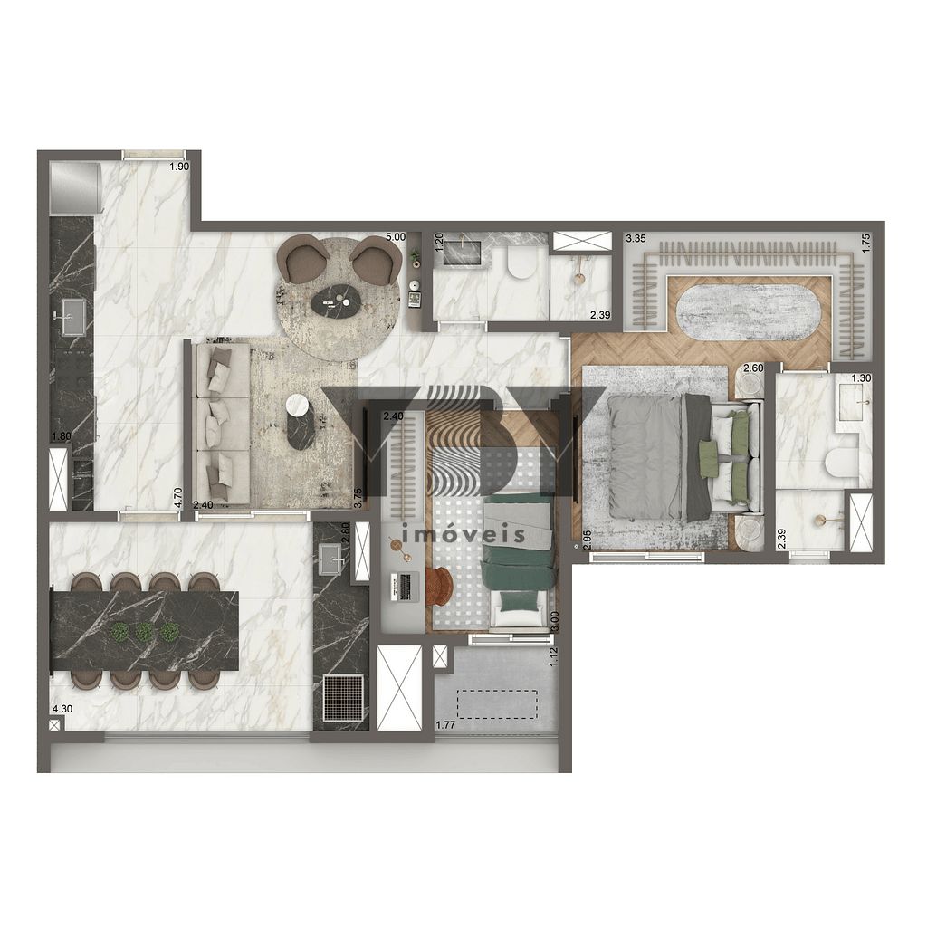 Apartamento, 1 quarto, 52 m² - Foto 25