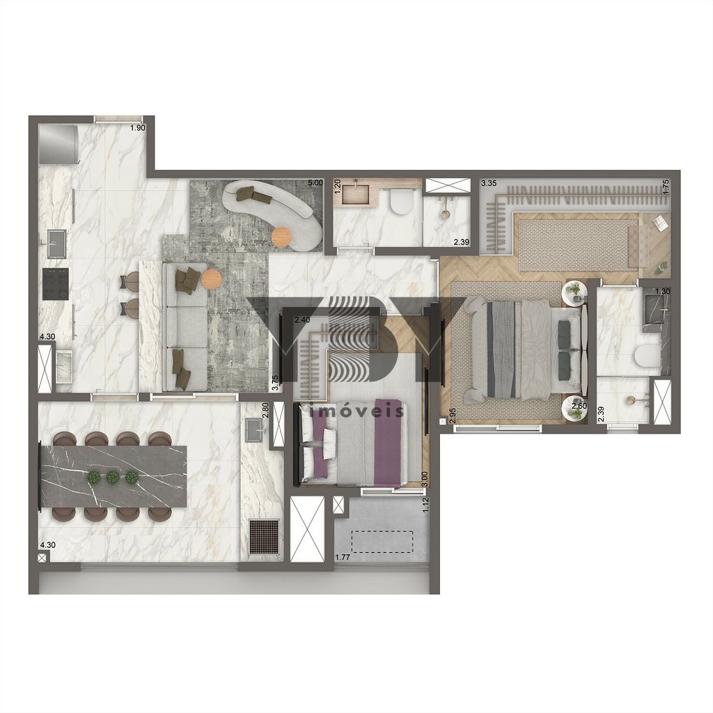 Apartamento, 2 quartos, 80 m² - Foto 26