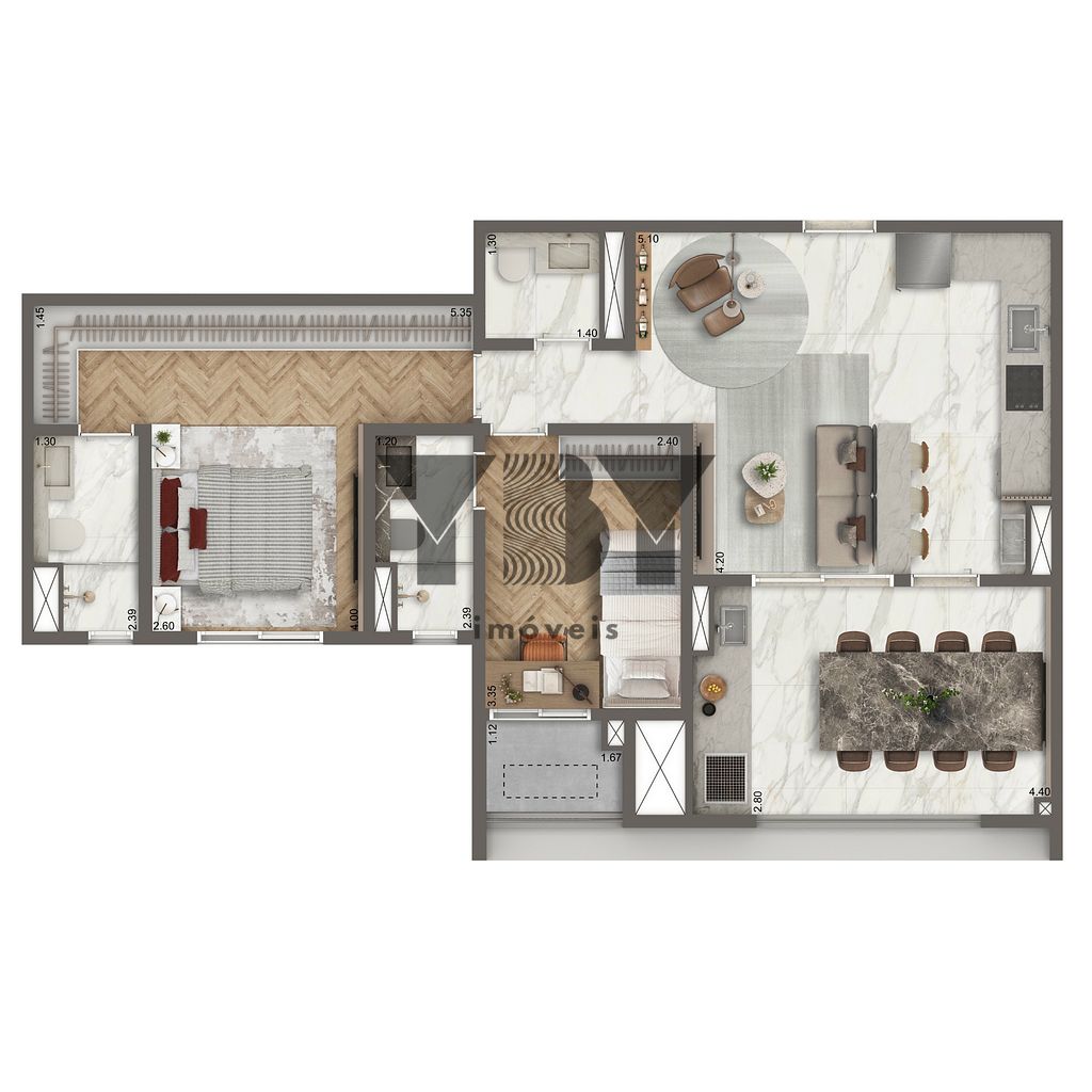 Apartamento, 2 quartos, 80 m² - Foto 28