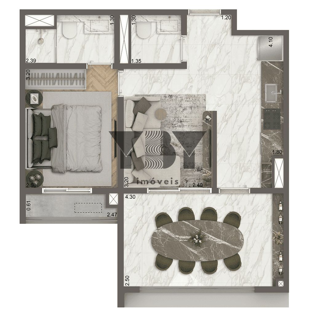 Apartamento, 2 quartos, 88 m² - Foto 23