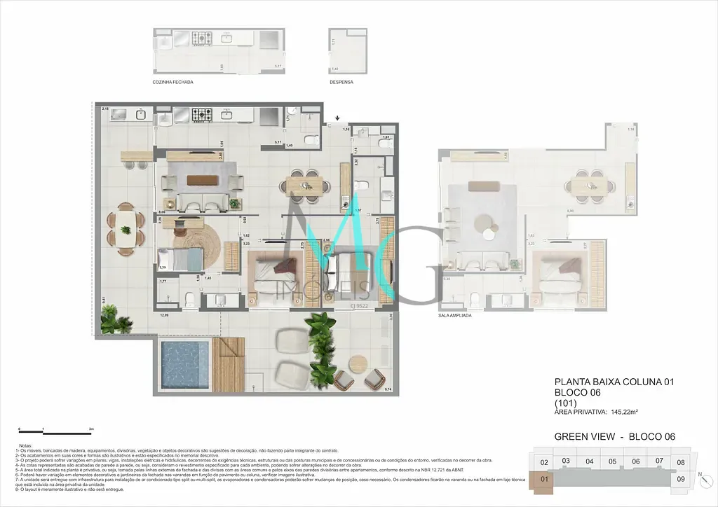 Apartamento, 2 quartos, 75 m² - Foto 85