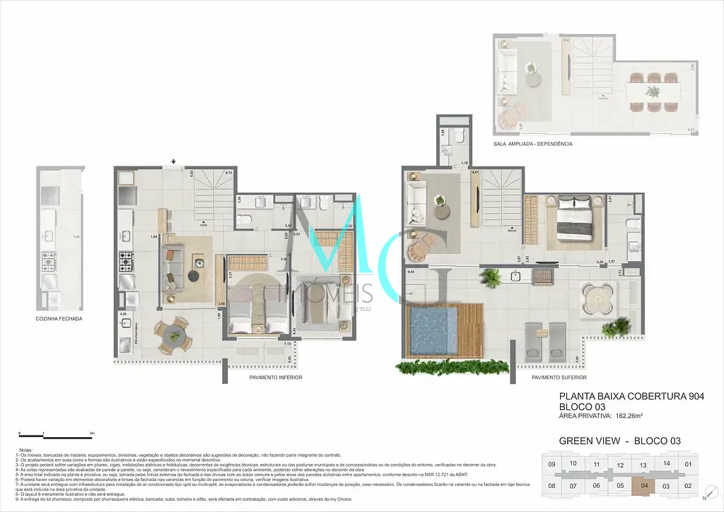 Apartamento, 2 quartos, 75 m² - Foto 94