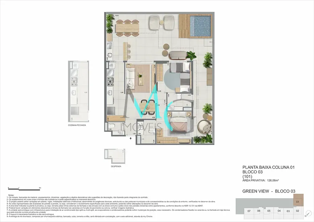 Apartamento, 2 quartos, 80 m² - Foto 75