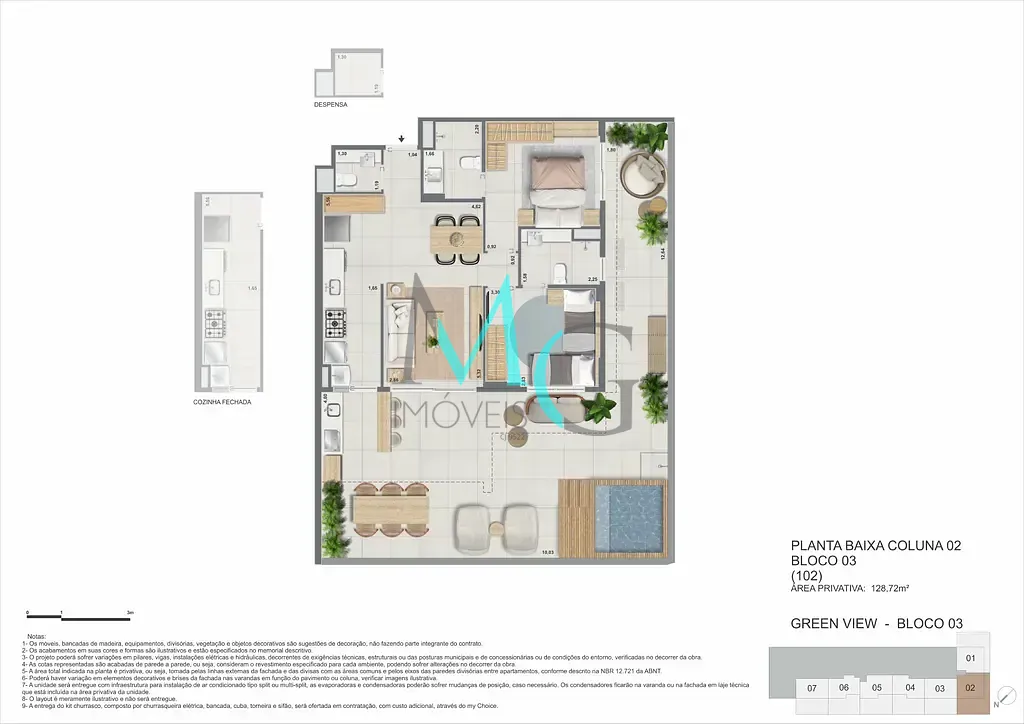 Apartamento, 2 quartos, 80 m² - Foto 76