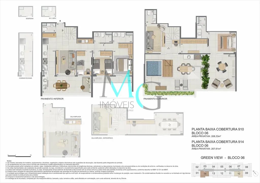 Apartamento, 2 quartos, 80 m² - Foto 96